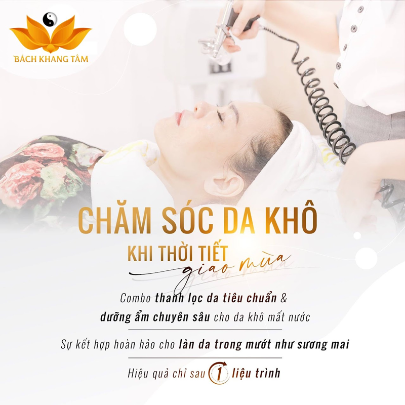 Dịch vụ dưỡng ẩm cho da chuyên sâu