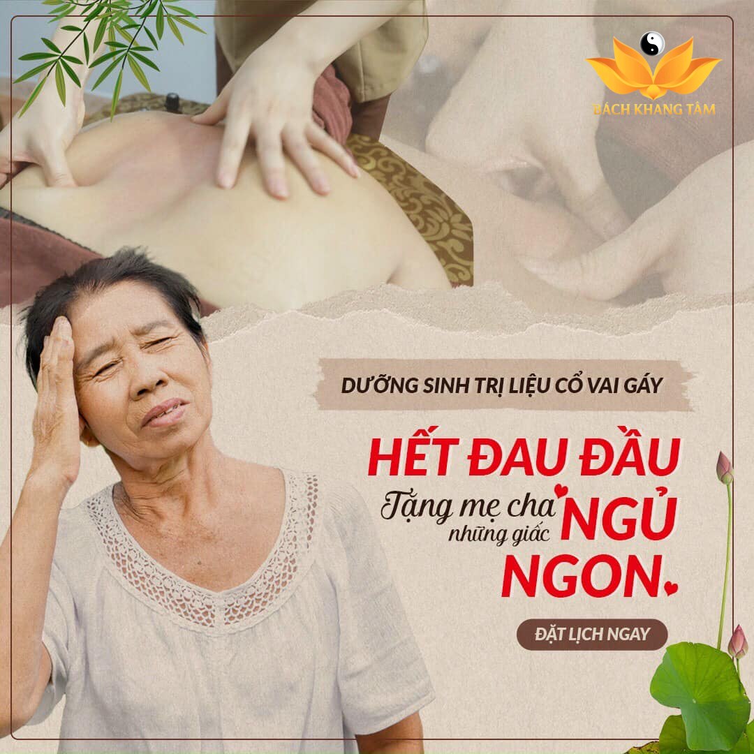 Dịch vụ dưỡng sinh trị liệu cổ vai gáy